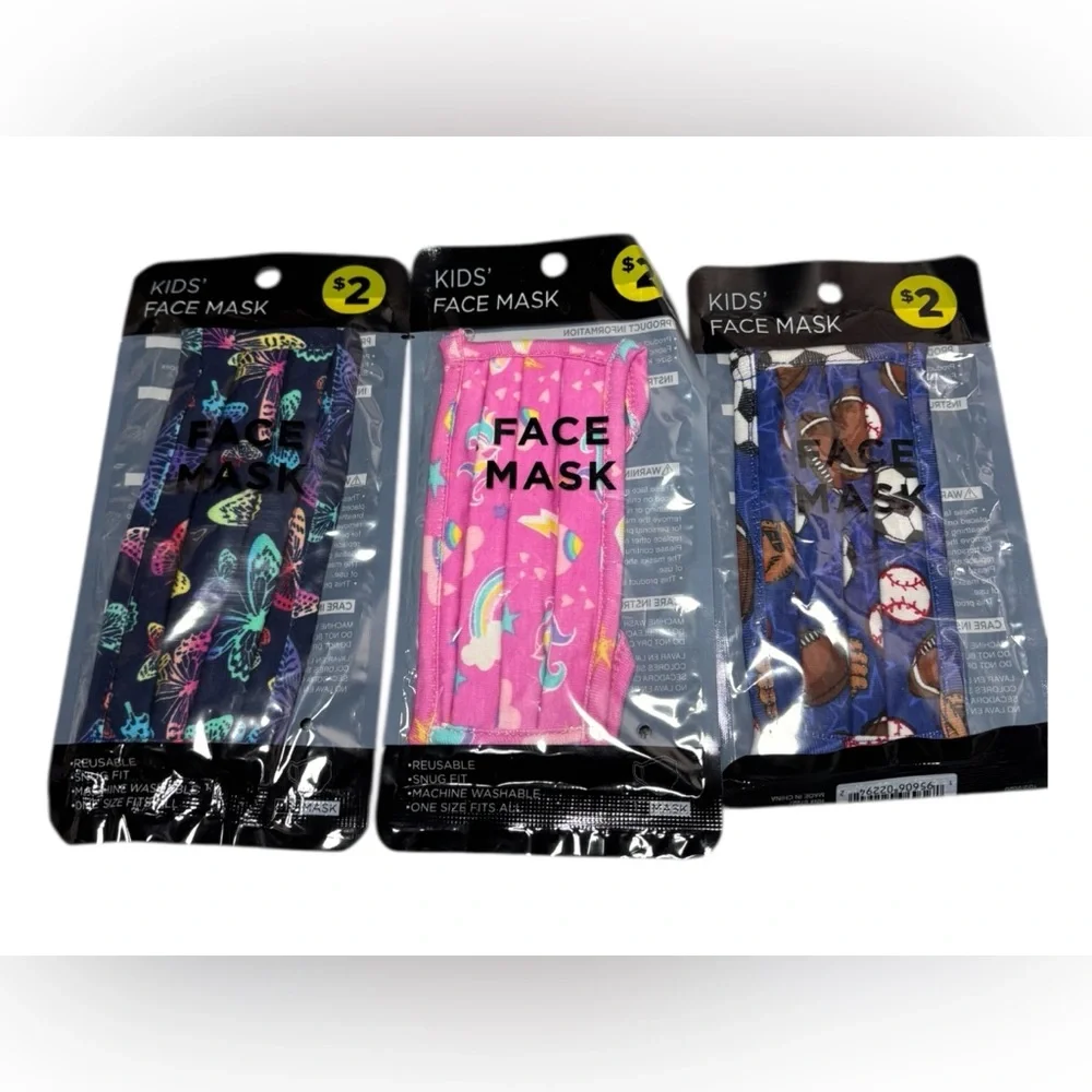 Assorted Face Masks bundle for Kids